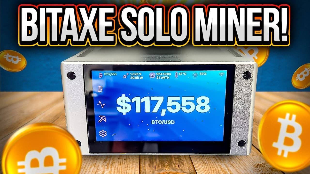Bitaxe Touch Ultra Review by The Hobbyist Miner